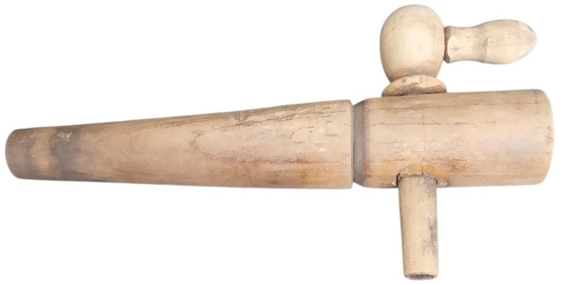 Wooden Barrel Tap Made In Czechoslovakia Vintage Collectible Rustic Unique