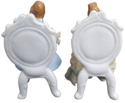 Dresden Style Porcelain Figures Made In Japan Likely 1950s Antique Collectible