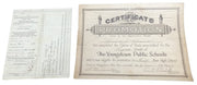 Youngstown Ohio Ephemera 1920s & 1930s Vintage Antique Collectible History
