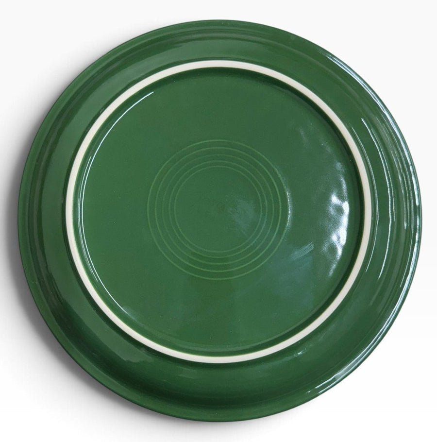 Fiesta - Jade Green Bistro Coupe Dinner Plate Homer Laughlin Ceramic