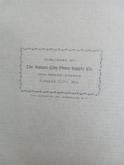 Kansas City Photo Supply Co Album 1900 Antique Collectible History Memorabilia