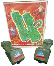 Topper Toys Johnny Seven Combat Phone Set 1964 Vintage Retro Toy Untested