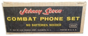 Topper Toys Johnny Seven Combat Phone Set 1964 Vintage Retro Toy Untested