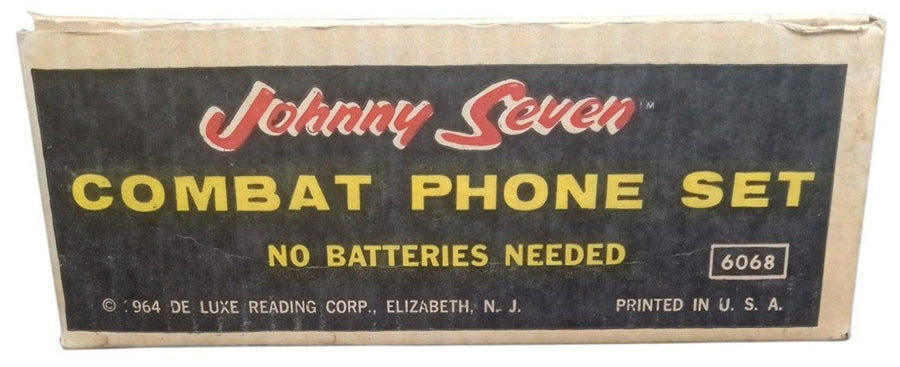 Topper Toys Johnny Seven Combat Phone Set 1964 Vintage Retro Toy Untested