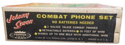 Topper Toys Johnny Seven Combat Phone Set 1964 Vintage Retro Toy Untested