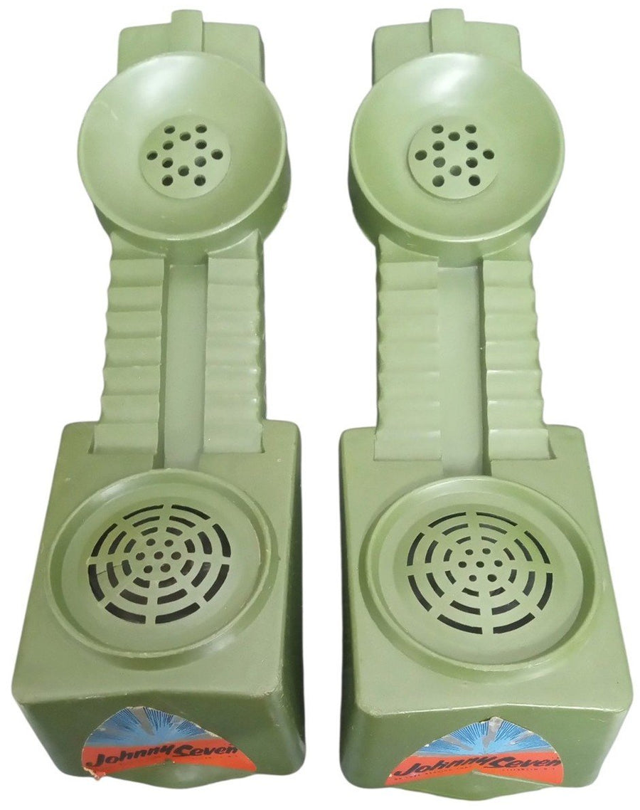 Topper Toys Johnny Seven Combat Phone Set 1964 Vintage Retro Toy Untested