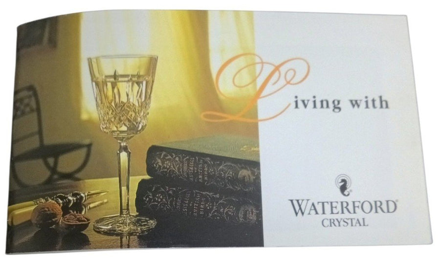 Waterford Crystal Small Perfume Bottle W/Box 1995 Vintage Collectible Glass