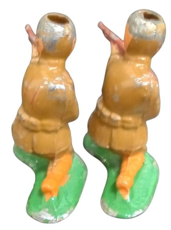 Barclay Or Manoil Lead Soldier Toys Likely 1950s Vintage Collectible Nostalgic