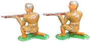 Barclay Or Manoil Lead Soldier Toys Likely 1950s Vintage Collectible Nostalgic