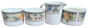 Mikasa Garden Harvest Set 12 Pc 1991 Vintage Collectible Dinnerware Serveware