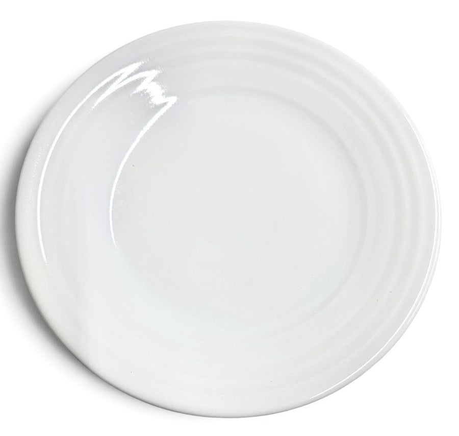 Fiesta - White Luncheon Plate Homer Laughlin HLC Ceramic Lunch Dish