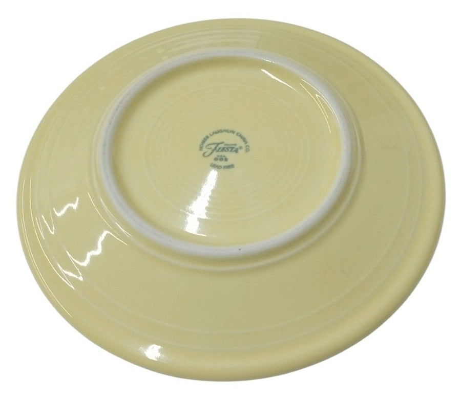 Fiesta - Yellow aka Pale Yellow Luncheon Plate Homer Laughlin HLC Ceramic Lunch Dish