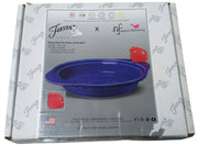 Fiesta Deep Dish Pie Plate Nora Fleming Twilight w Scarlet Mini NIB Fiestaware