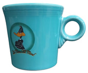 Fiesta Looney Tunes Turquoise Ring Handle Mug Daffy Duck 1994 Never Used