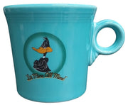 Fiesta Looney Tunes Turquoise Ring Handle Mug Daffy Duck 1994 Never Used