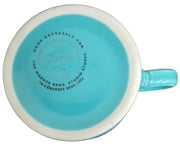Fiesta Looney Tunes Turquoise Ring Handle Mug Daffy Duck 1994 Never Used