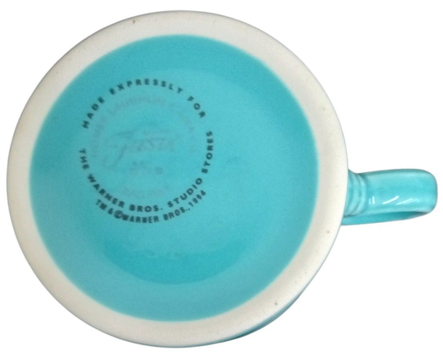 Fiesta Looney Tunes Turquoise Ring Handle Mug Daffy Duck 1994 Never Used