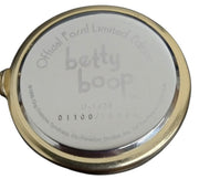 Betty Boop Fossil Pocket Watch W/Original Box 1996 Vintage Collectible Accessory