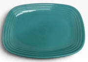 Fiesta - Turquoise Blue Rectangular Platter Homer Laughlin Ceramic Kitchenware