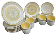 Franciscan Earthenware Hacienda Gold 32 Pc Dish Set Likely 1960s Dinnerware