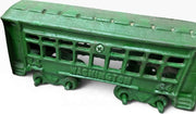 Pennslyvania Railroad Cast Iron Vintage Train Set Likely 1900's PRR Washington