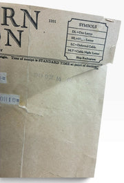 Vintage Western Union Telegram Cablegram Love Letters From1949 With Photographs
