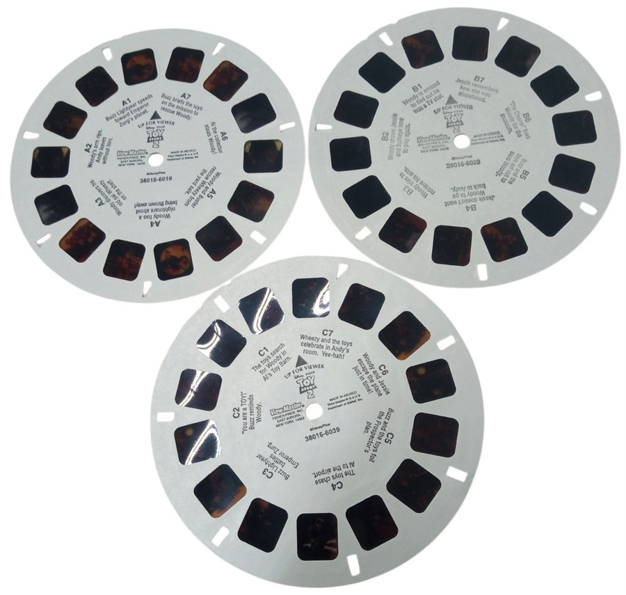 Disney View Master Reels Set Of 6 Toy Story 2 & The Lion King 1990s Retro