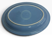 Fiesta - Periwinkle Blue Medium Oval Platter Homer Laughlin Ceramic Serving Dish