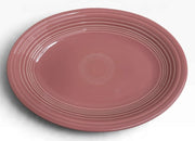 Fiesta - Peony Pink Medium Oval Platter Homer Laughlin Ceramic Serving Dish