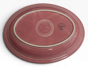 Fiesta - Peony Pink Medium Oval Platter Homer Laughlin Ceramic Serving Dish