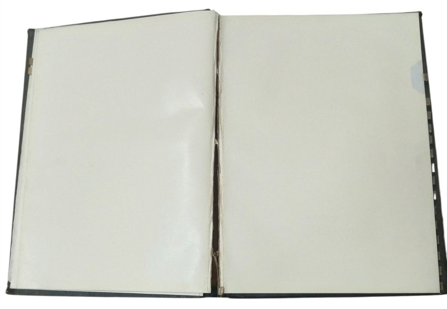 Resort Hotels Ledger/Registry Book Possibly 1800s Blank Antique Collectible