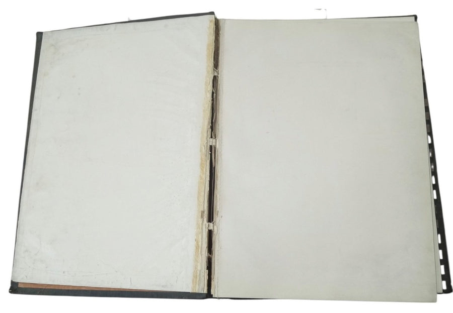 Resort Hotels Ledger/Registry Book Possibly 1800s Blank Antique Collectible