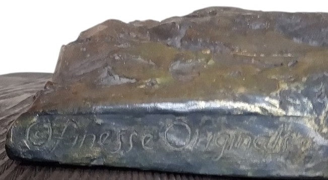 Finesse Originals Relief Wall Hanging Likely 1960s Vintage Collectible