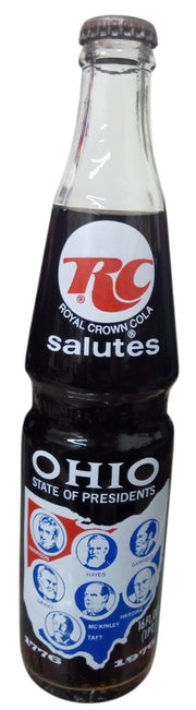 RC Cola Ohio Presidents Bottle Sealed 1976 Bicentennial Vintage Nostalgic