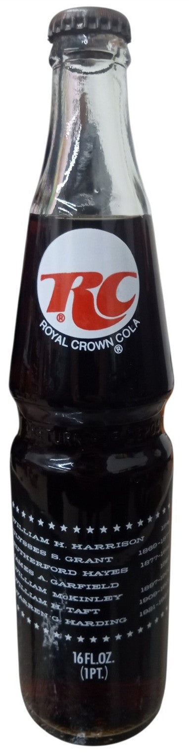 RC Cola Ohio Presidents Bottle Sealed 1976 Bicentennial Vintage Nostalgic