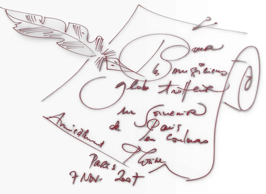 Hard Cover Art Book Signed by Artist 'Florine Chez Les Parisiens' Florine Asch