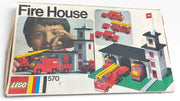 Vintage Lego Legoland Firehouse 1973 Lego Set 570 Complete Lego Set 218 Pieces