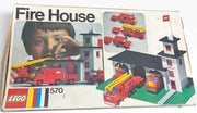 Vintage Lego Legoland Firehouse 1973 Lego Set 570 Complete Lego Set 218 Pieces