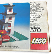 Vintage Lego Legoland Firehouse 1973 Lego Set 570 Complete Lego Set 218 Pieces