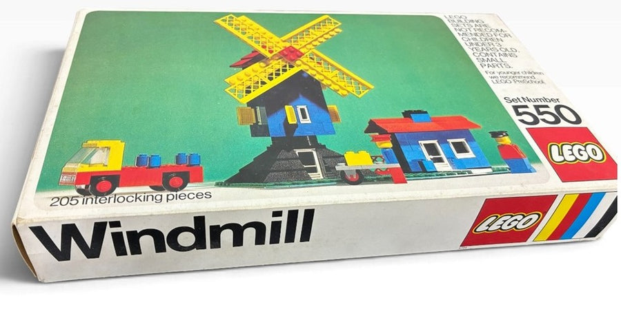 Lego Vintage Lego Set 1976 Lego Land Windmill Set Lego 550 Set of Vintage Toy