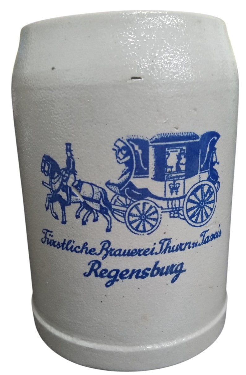 Regensburg Ceramic Coffee Mug Likely 1960s Vintage Collectible Drinkware
