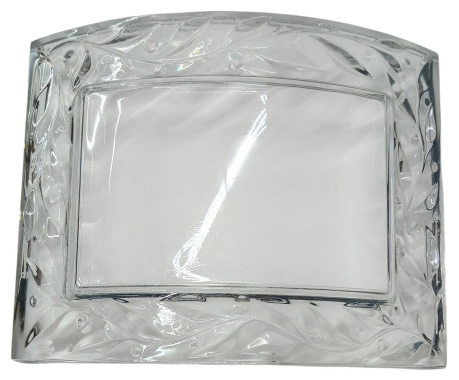 Cristal d'Arque Lead Crystal Picture Frame Decorative Collectible Clear
