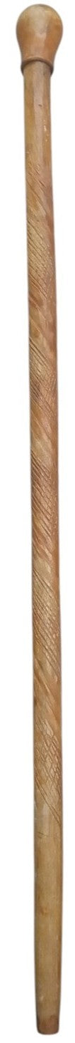 Walking Stick Wooden Hand Carved Likely 1960s Vintage Collectible Nostalgic