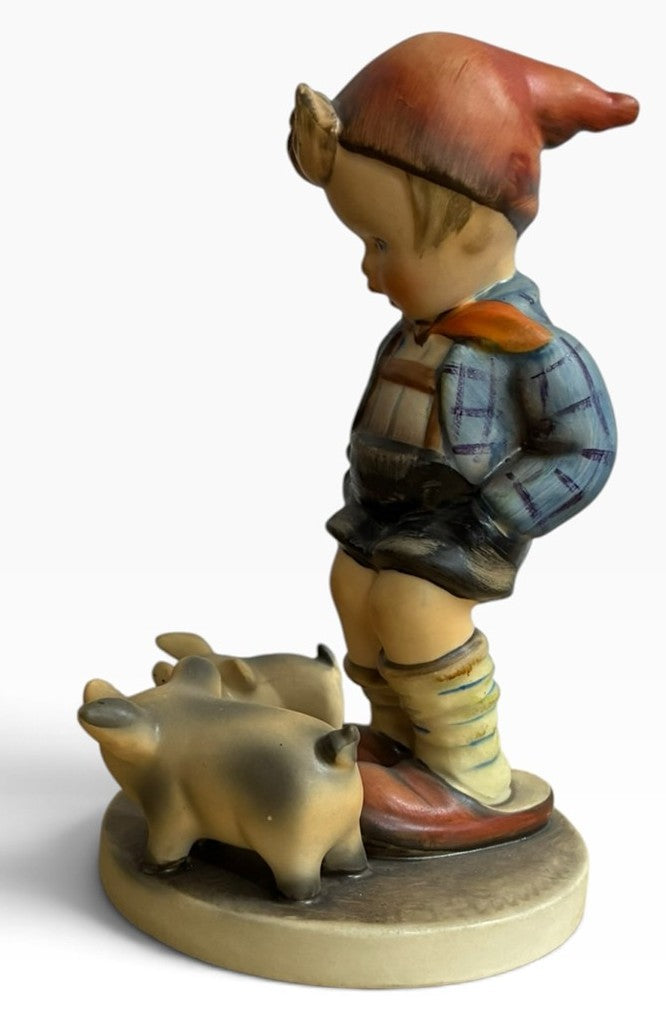 Rare Goebel Hummel Farm Boy #66 TMK1 Made From 1946-1948 Vintage Made In Germany