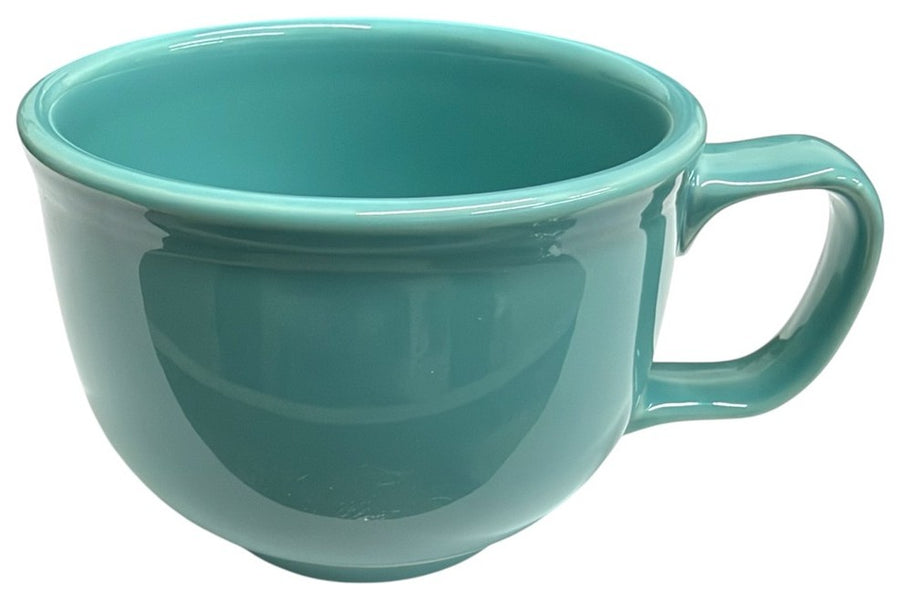 Fiesta - Turquoise Blue Jumbo Mug Homer Laughlin Ceramic Coffee Mug Drinkware HLC