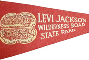 Levi Jackson State Park Mini Pennant Likely 1950s Vintage Collectible Souvenir