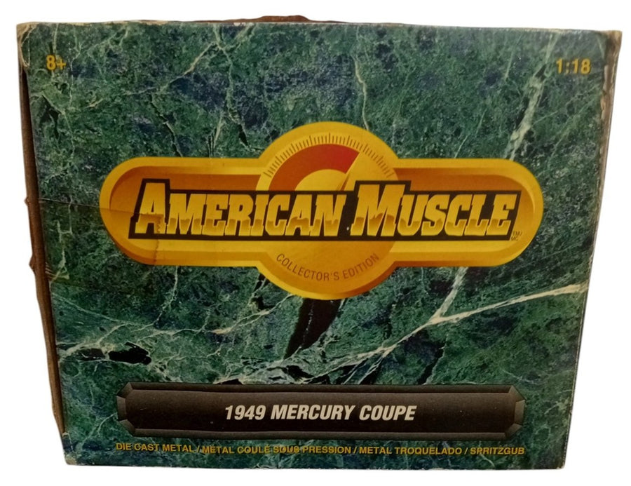 Ertl American Muscle 1949 Mercury Coupe W/Original Box 1990s Vintage Collectible