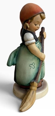 Goebel Hummel Vintage Hummel Number 171 Little Sweeper Girl Hummel Likely TMK1