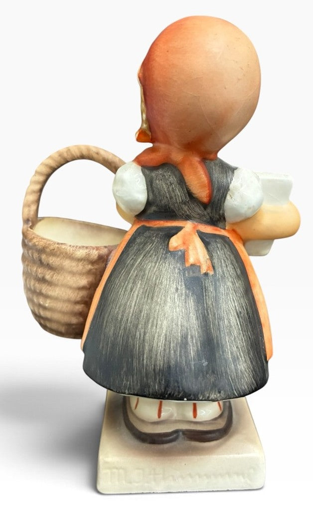 Vintage Hummel Meditation Hummel Number 13/0 Girl With Love Letter and Basket