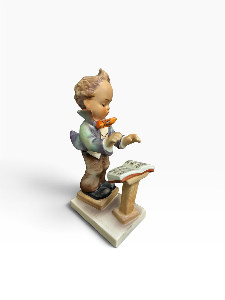 Goebel Hummel Band Leader Hummel Number 129 Made in Germany Boy Hummel Figurine